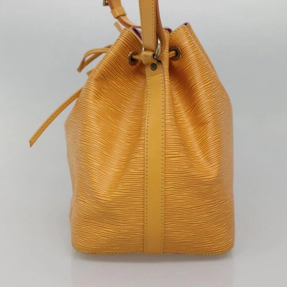 LOUIS VUITTON Epi Petit Noe Shoulder Bag Yellow - Picture 3 of 14